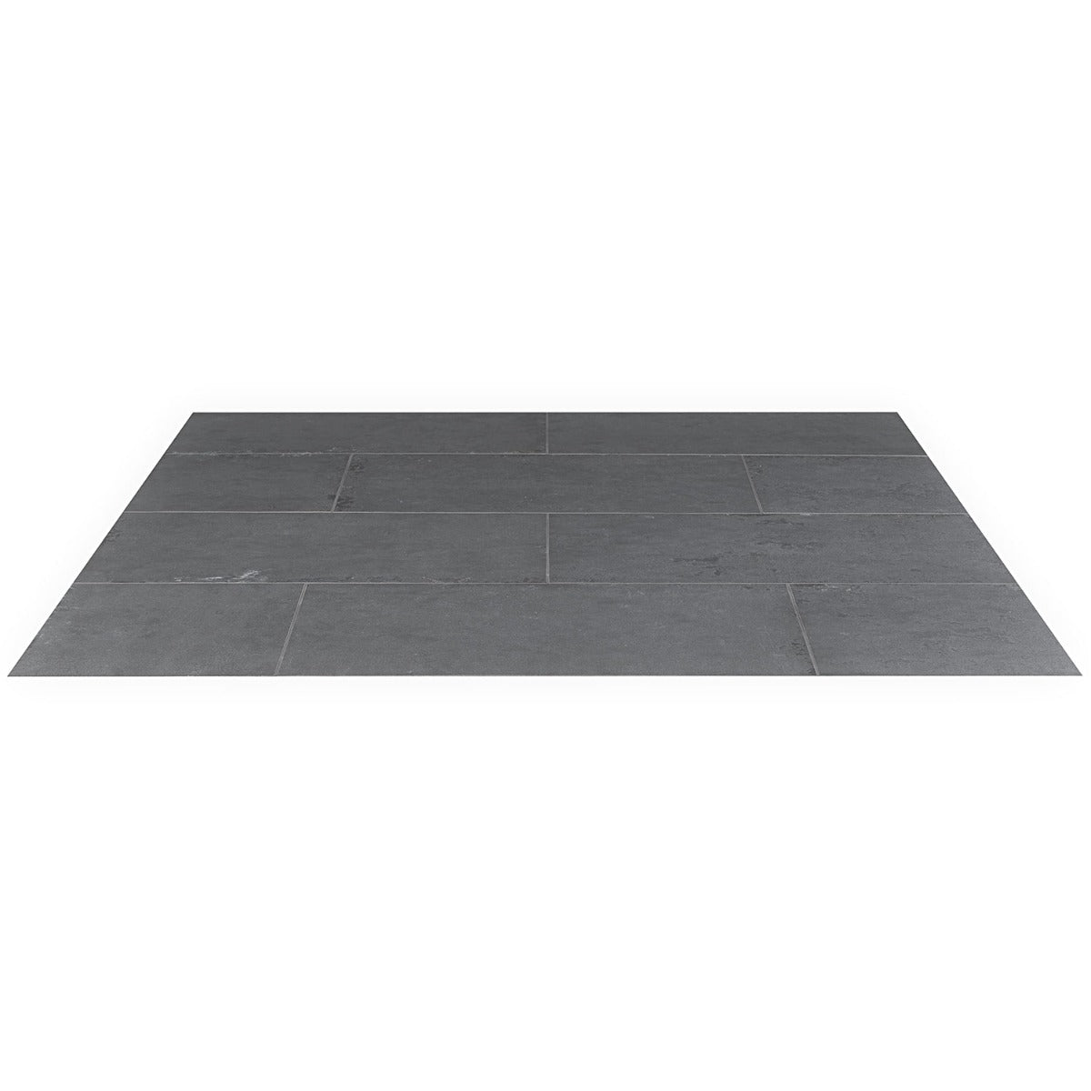 Lux Tile Portrait Black Matte Porcelain Tile 12x24