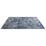 Lux Tile Parma Cruz Denim Blue 5x8 Terracotta Look Matte Porcelain Tile