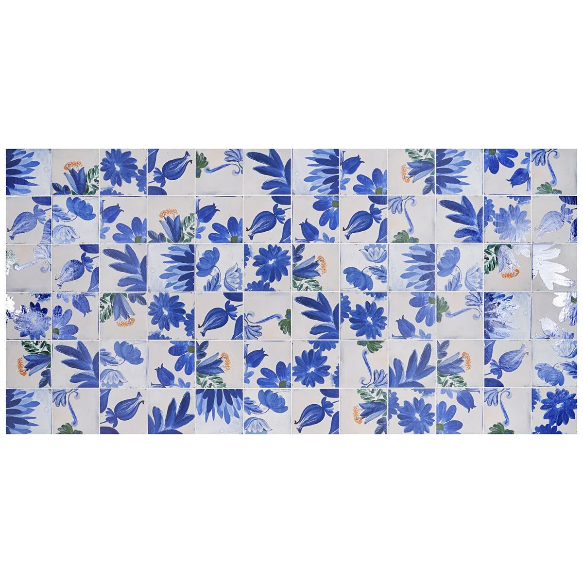 Angela Harris Wilder Portobella Decor 8x8 Mural Matte Porcelain Tile