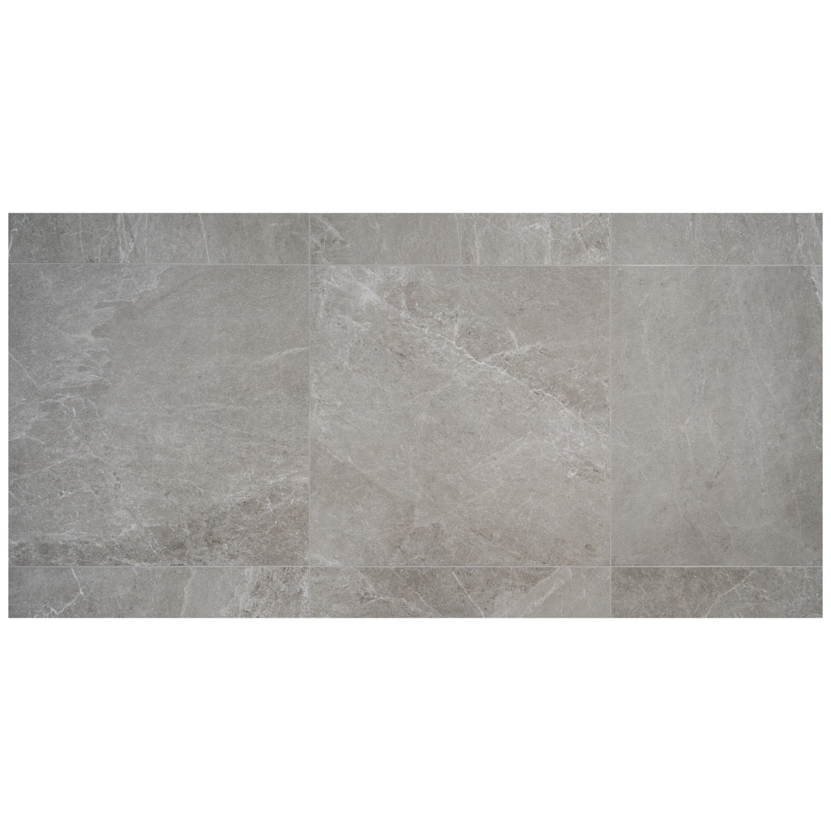 ZenTech Silver Gray 36x36 Matte Porcelain Tile - Lux Tile