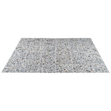 Chips Macro Azur Blue 8x8 Matte Porcelain Tile - Terrazzo Look