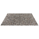 Lux Tile Chips Macro Nero Black 8x8 Matte Porcelain Tile