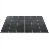 Elizabeth Sutton Charcoal Black Terrazzo 8x8 Matte Porcelain Tile