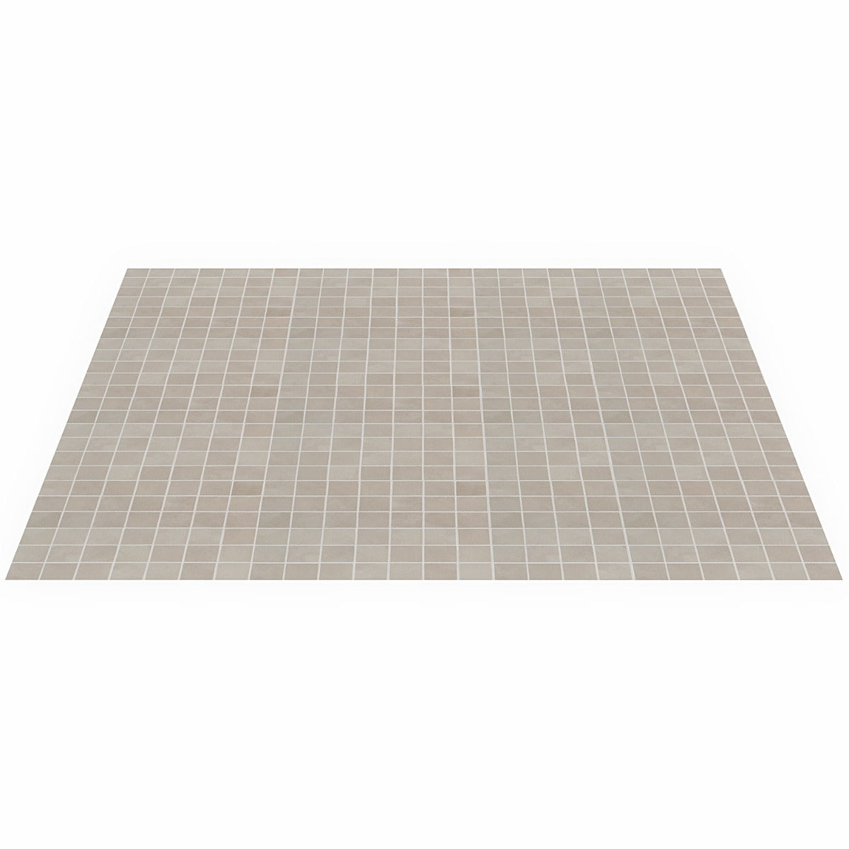 Clay Trust Gray 2x2 Matte Porcelain Mosaic Tile - Lux Tile