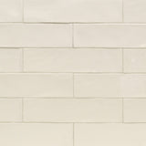 Lancaster Vanilla Cream 3x12 Polished Ceramic Subway Tile - Lux Tile