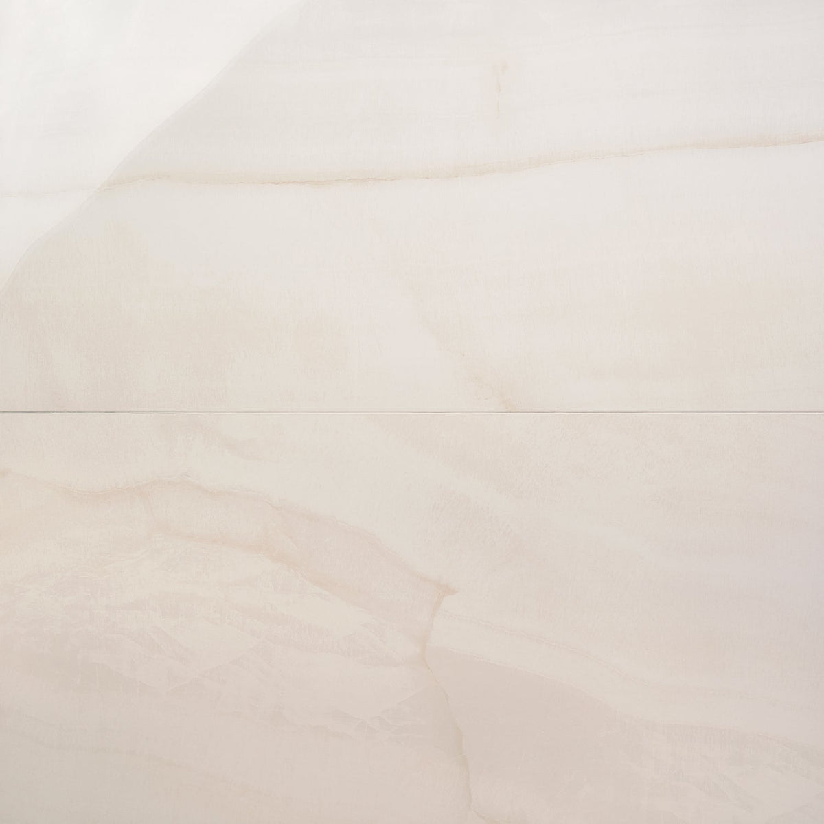 TilebarXL Marmi Onice Perla Beige 24x48 Polished Porcelain Tile