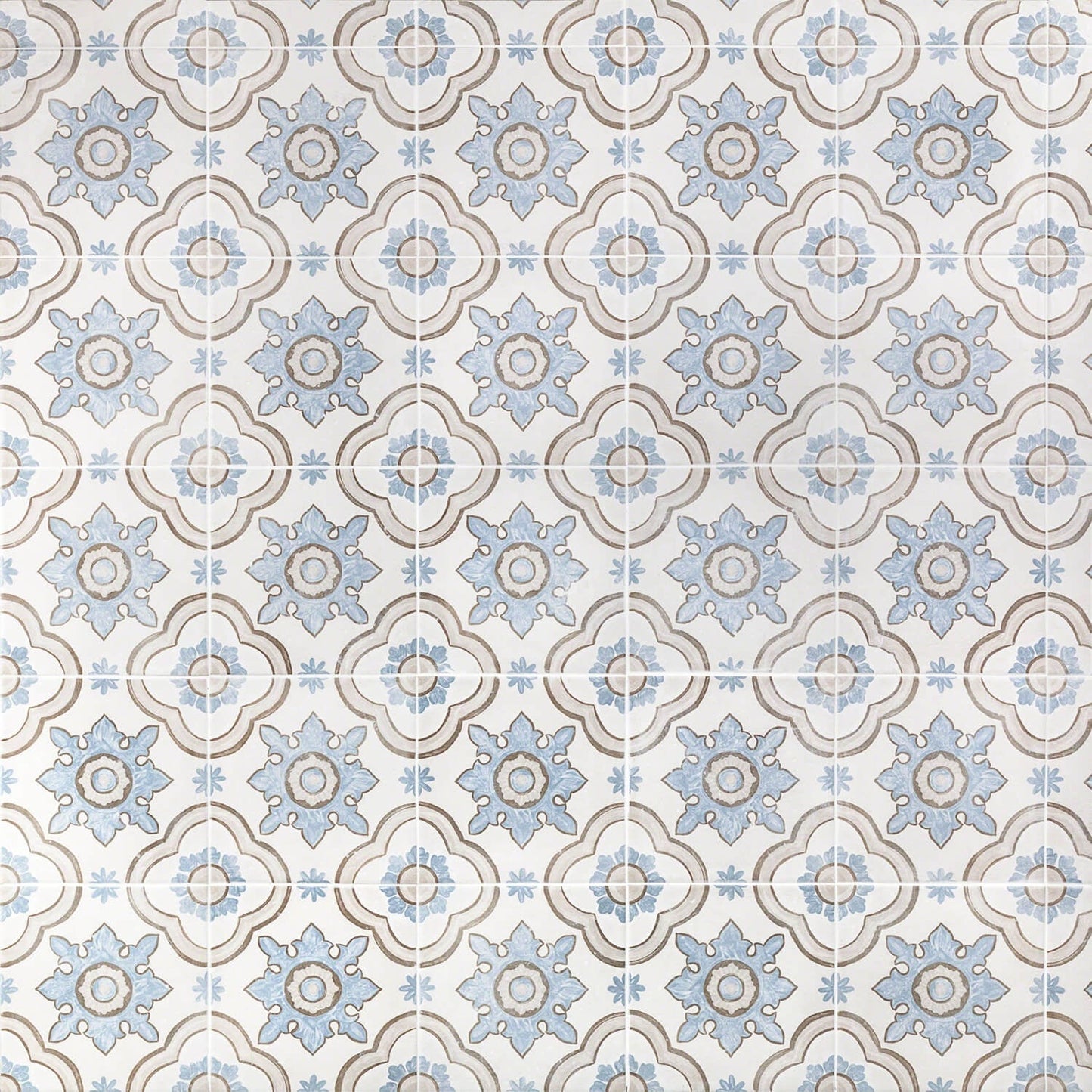 Amadora Basma Multicolor 8x8 Matte Porcelain Tile - Lux Tile