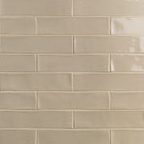 Manchester Beige 3x12 Glazed Ceramic Subway Tile - Lux Tile