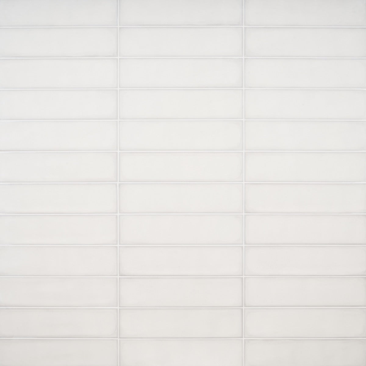 ArtBlock Bianco White 4x16 Matte Porcelain Tile by Stacy Garcia