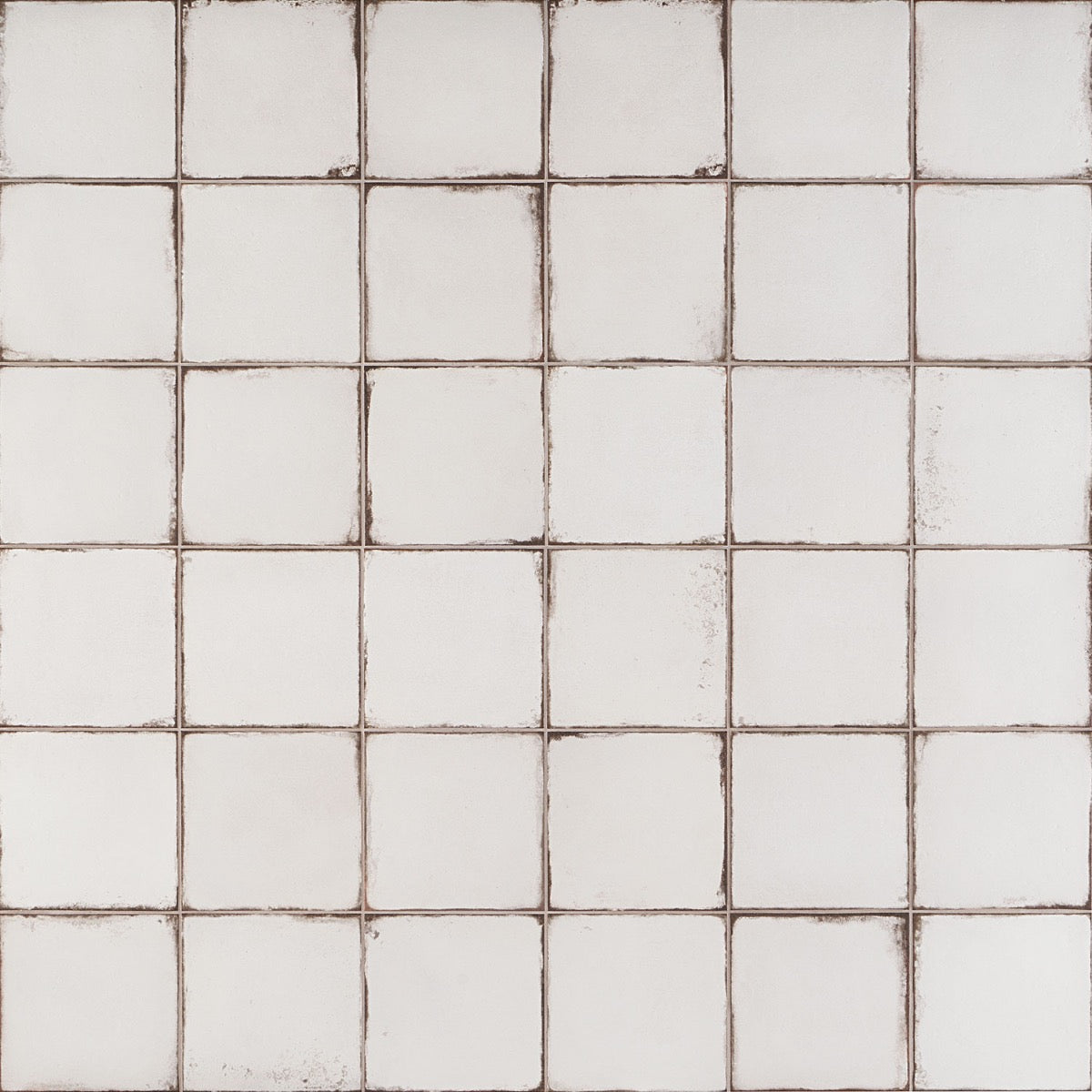 Los Lunas White 8x8 Matte Porcelain Tile - Tilebar
