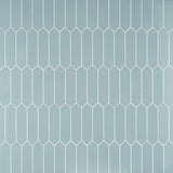 Tehama Crackled Blue 3x12 Ceramic Tile - Lux Tile