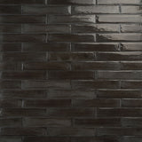 Tilebar Nero Black 3x16 Polished Porcelain Subway Tile
