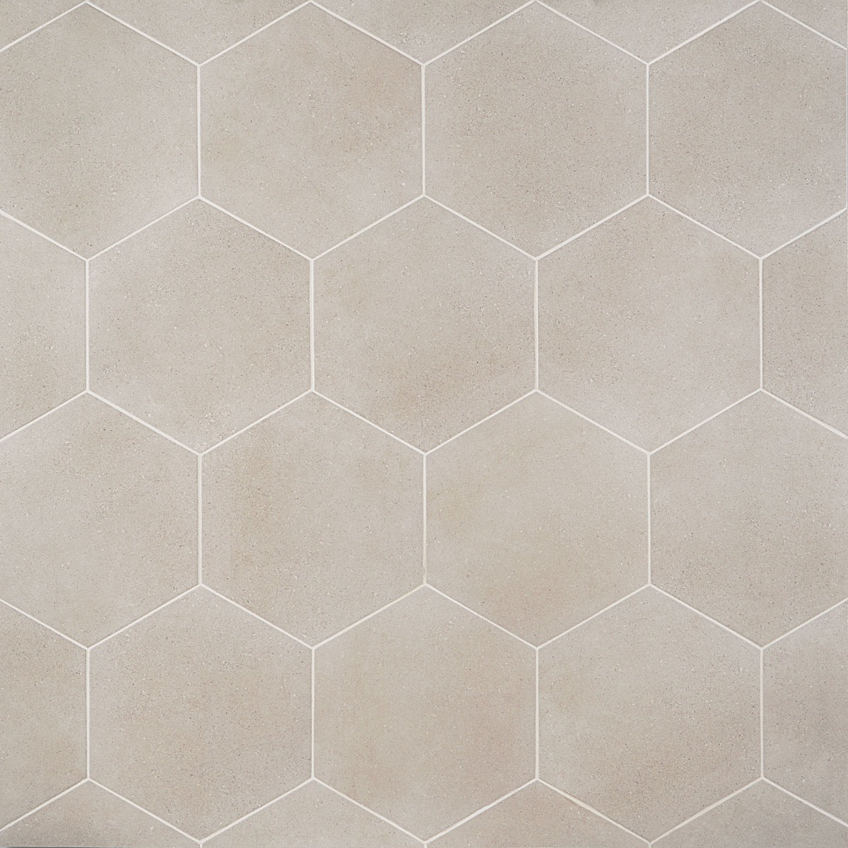Pergola Taupe 12.5" Hexagon Matte Porcelain Tile - Lux Tile
