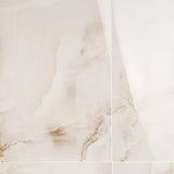 Lux Tile Lumina Onyx Pearl Beige 24x48 Polished Porcelain Tile