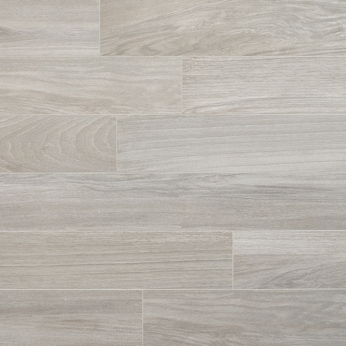Silkwood Gray Matte Porcelain Tile - 8x48 Wood Look
