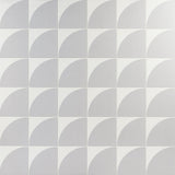 Stacy Garcia Maddox Deco Cool Gray 8x8 Matte Porcelain Tile