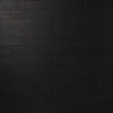 Tessuto Carbone Matte Black 4x12 Porcelain Subway Tile