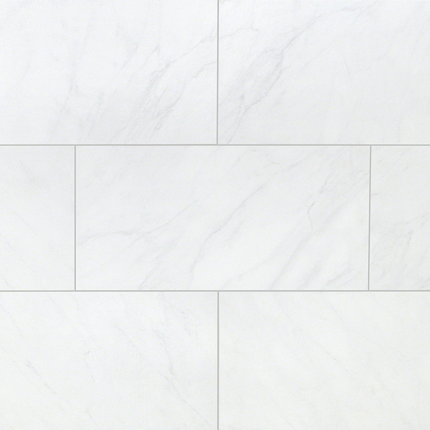 Belvedere Bianco White 15x30 Semi-Polished Porcelain Tile
