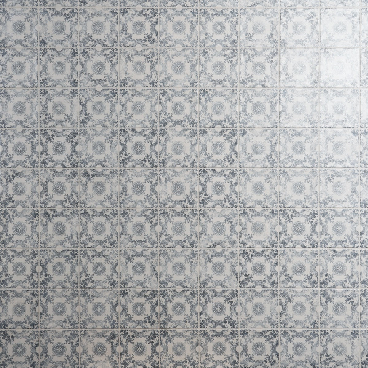 Talia Cala Blue 5x5 Matte Ceramic Tile by Paula Purroy