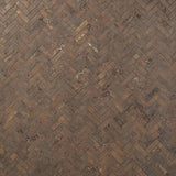 Lux Tile Portrait Copper Herringbone Matte Porcelain Mosaic Tile