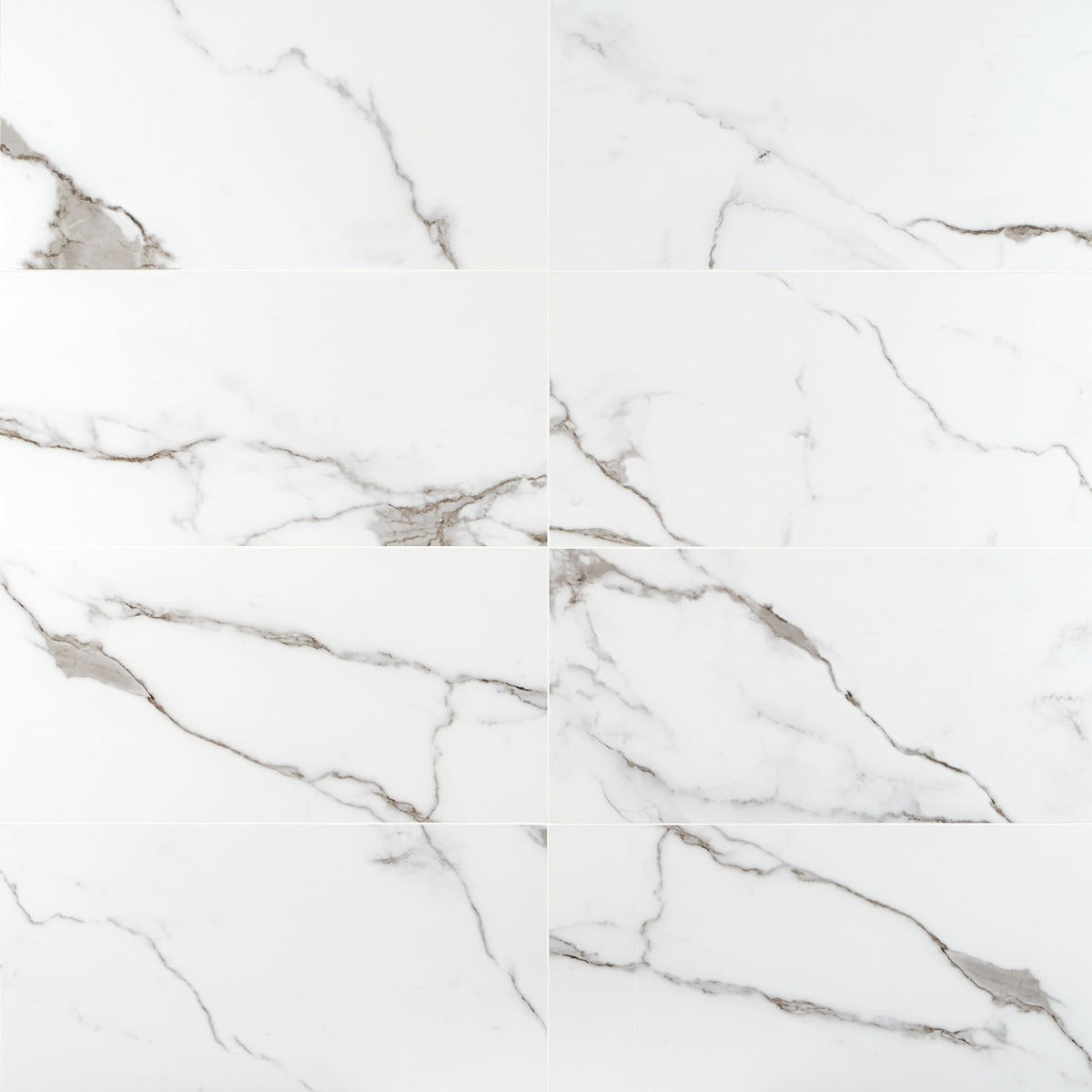 DreamStone Statuario Valley 12x24 Polished Porcelain Tile