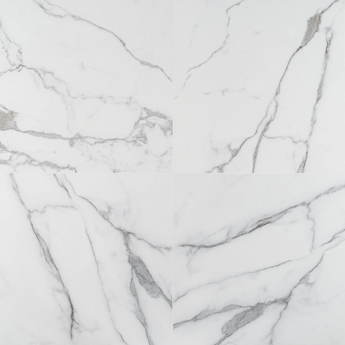 DreamStone Statuario Valley Matte Porcelain Tile 24x24 - Lux Tile