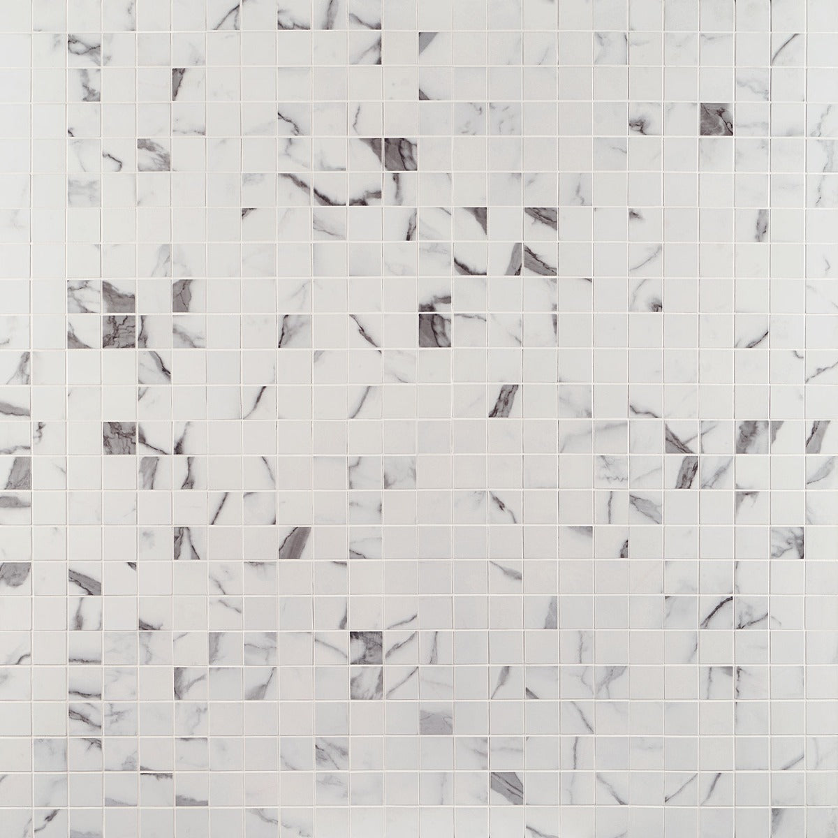 DreamStone Statuario Valley 2x2 Matte Porcelain Mosaic Tile