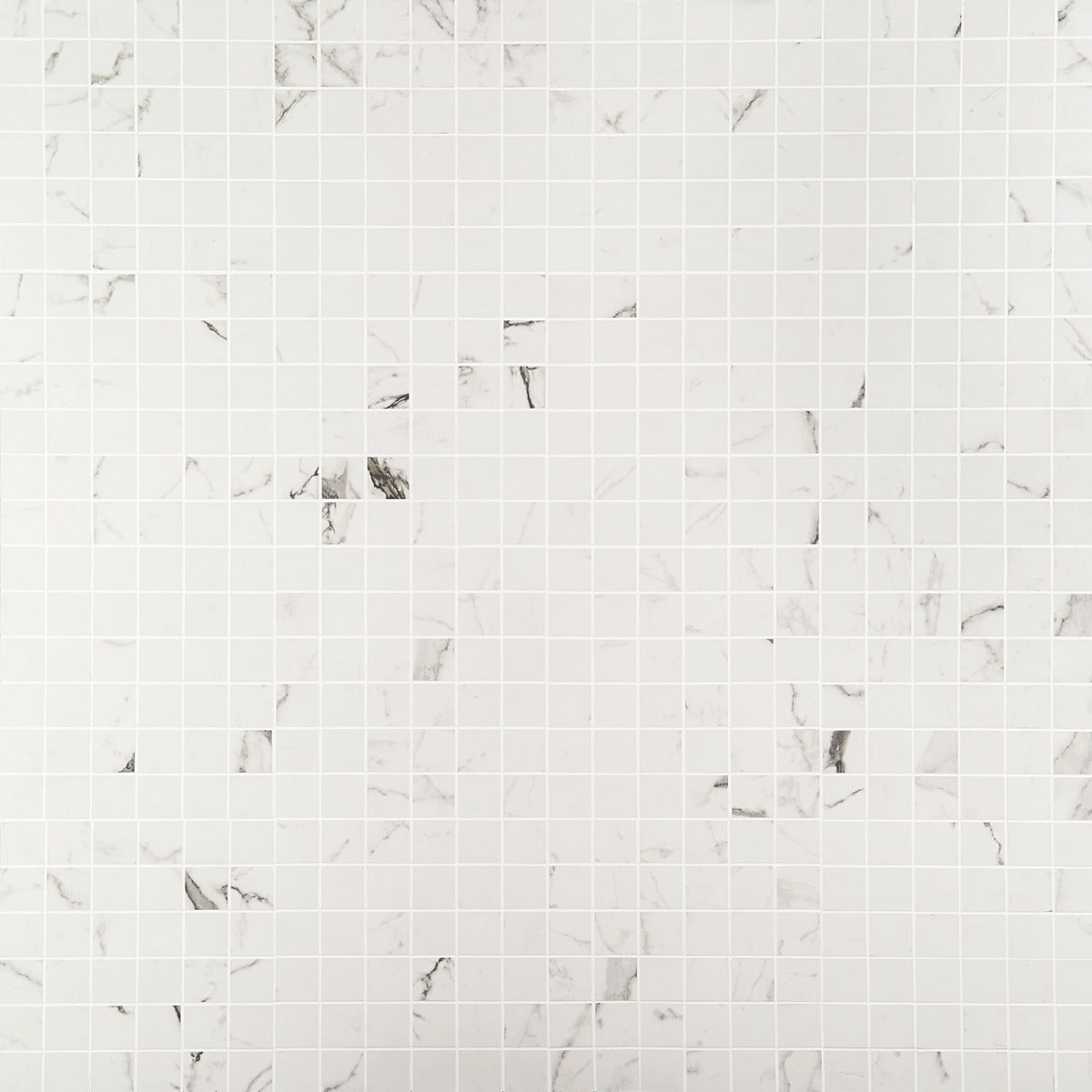 DreamStone Statuario Venato 2x2 Matte Porcelain Mosaic Tile