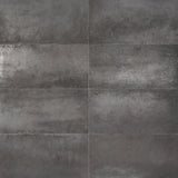 Bond Venom Charcoal Matte Porcelain Tile - 12x24 - Lux Tile