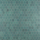 Bond Viridum Green Fishscale Matte Porcelain Mosaic Tile - Lux Tile