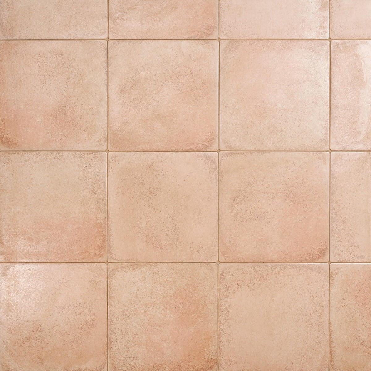 Burgos Terracotta Matte Porcelain Tile 14x14 - Lux Tile