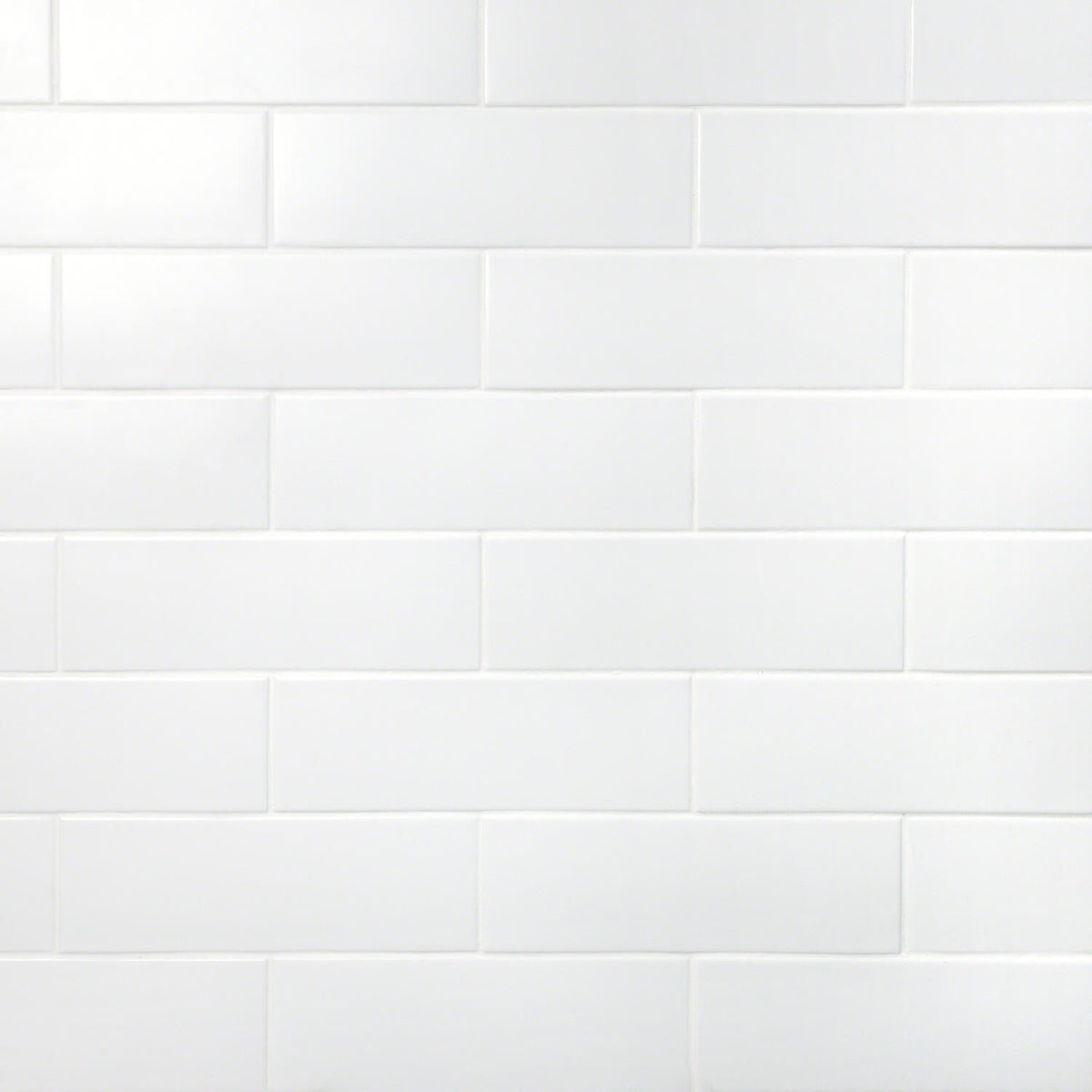 London White Matte Ceramic Subway Tile 3x9 for Walls