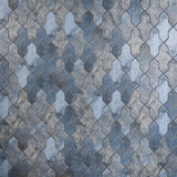 Lux Tile Parma Cruz Denim Blue 5x8 Terracotta Look Matte Porcelain Tile
