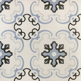 Bella Met Blue 9x9 Matte Porcelain Tile - Lux Tile
