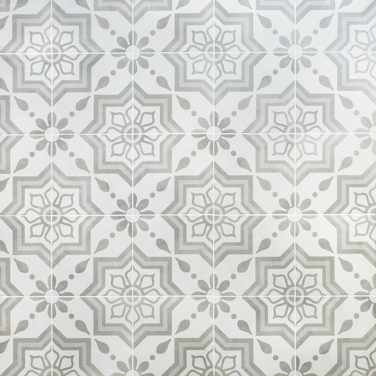 Cascais Silver Sky 9x9 Matte Porcelain Tile - Lux Tile