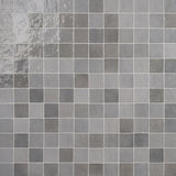 Portmore Gray 4x4 Glossy Ceramic Tile - Lux Tile