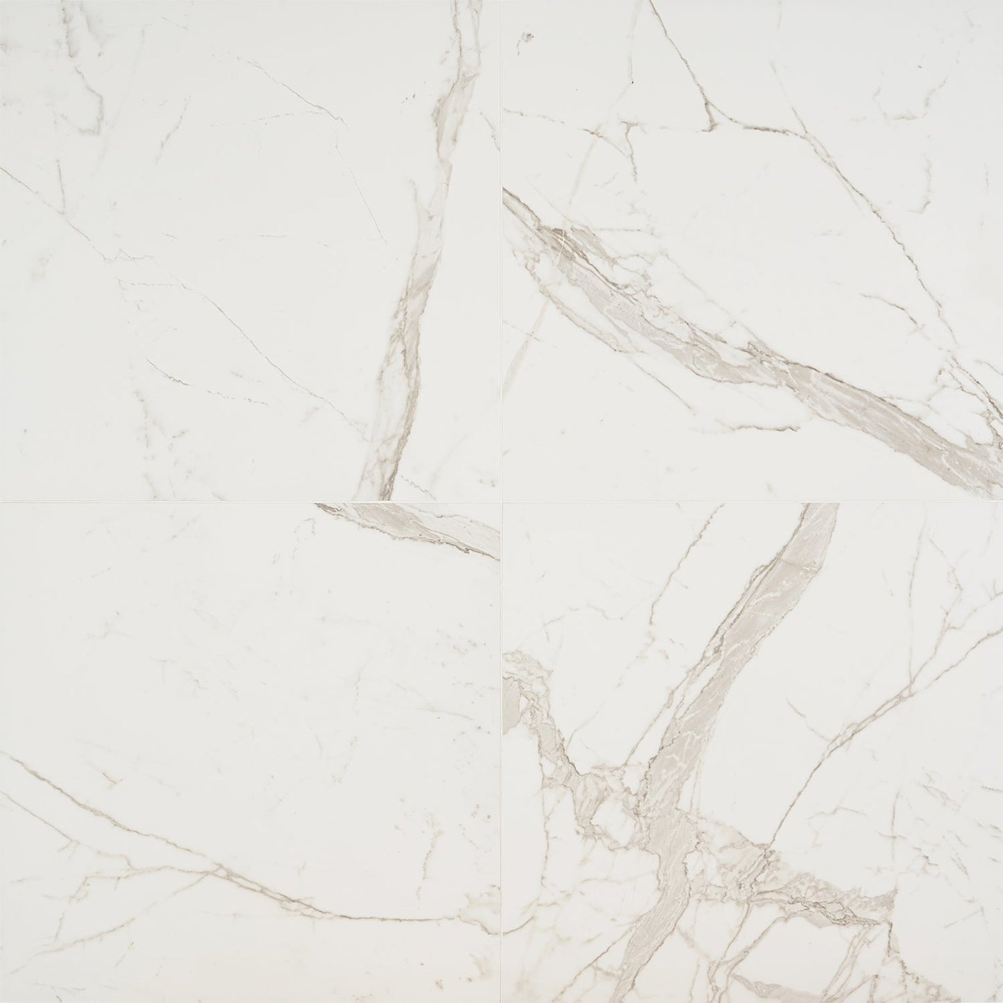 Versilia Statuario Matte Porcelain Tile 24x24 - Lux Tile