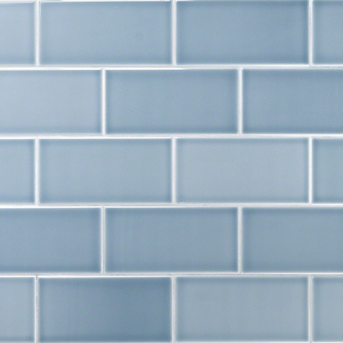 Vector Azul Blue 4x8 Polished Ceramic Subway Tile - Made in Spain