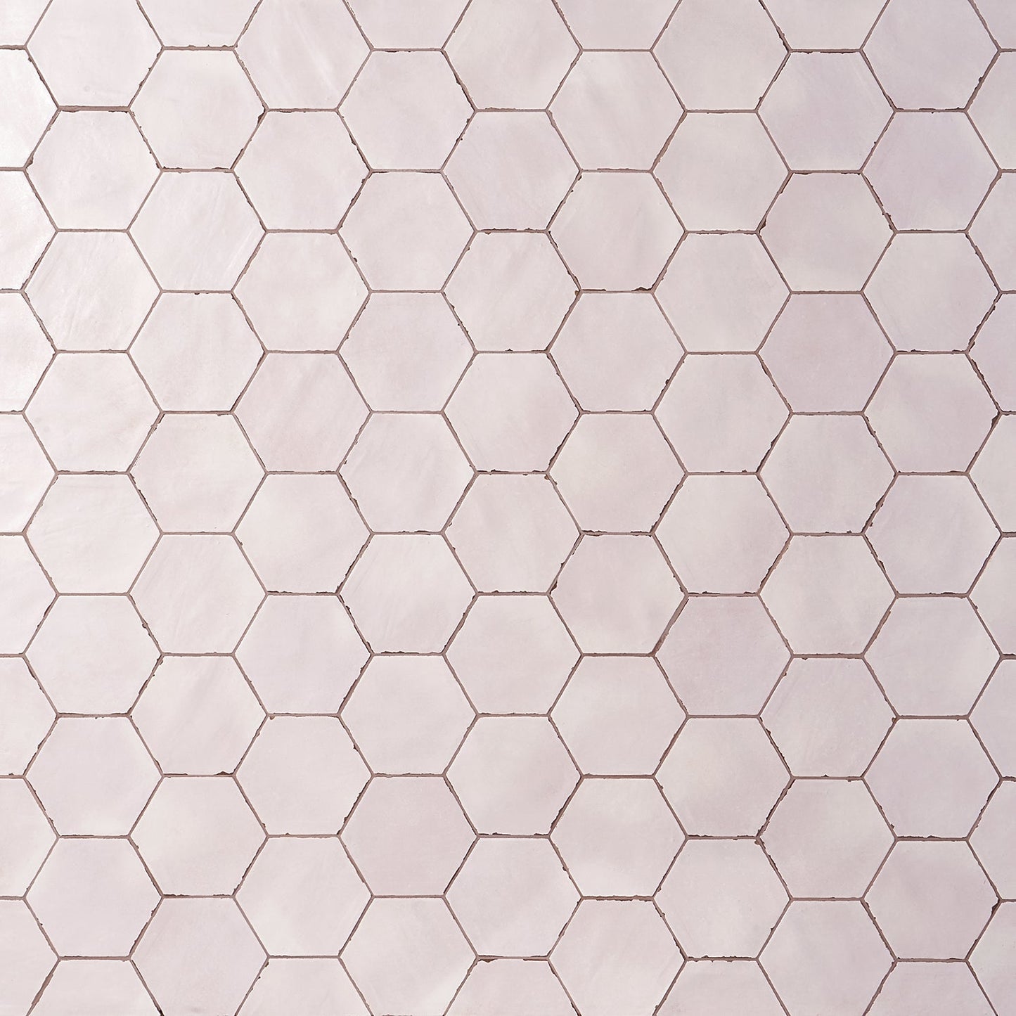 Sasha Hex Rose Pink Matte Porcelain Tile - 6" Hexagon