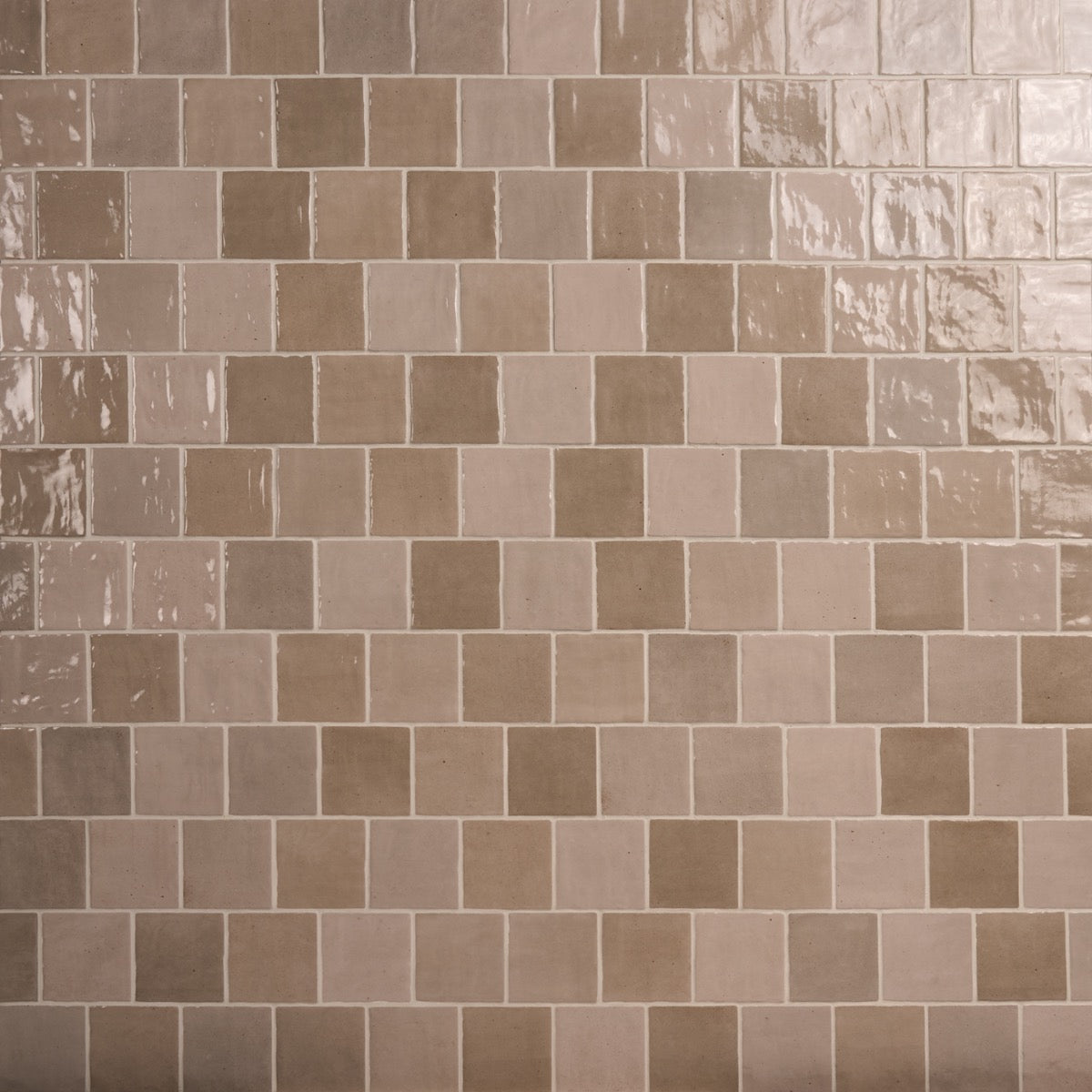 Portmore Taupe 4x4 Glazed Ceramic Tile - Lux Tile