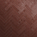 Lux Tile Rework Burgundy Matte Porcelain Subway Tile 3x12