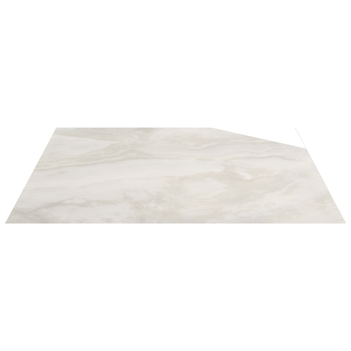 Jewel Onyx White 48x48 Polished Porcelain Tile by Lux Tile