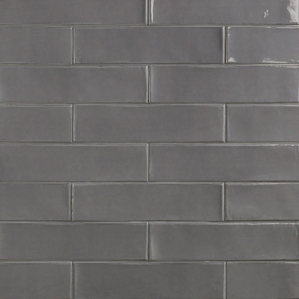 Manchester Charcoal Gray 3x12 Glossy Ceramic Subway Tile