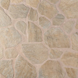 Pathstone Taupe Textured Matte Porcelain Flagstone Tile - Lux Tile