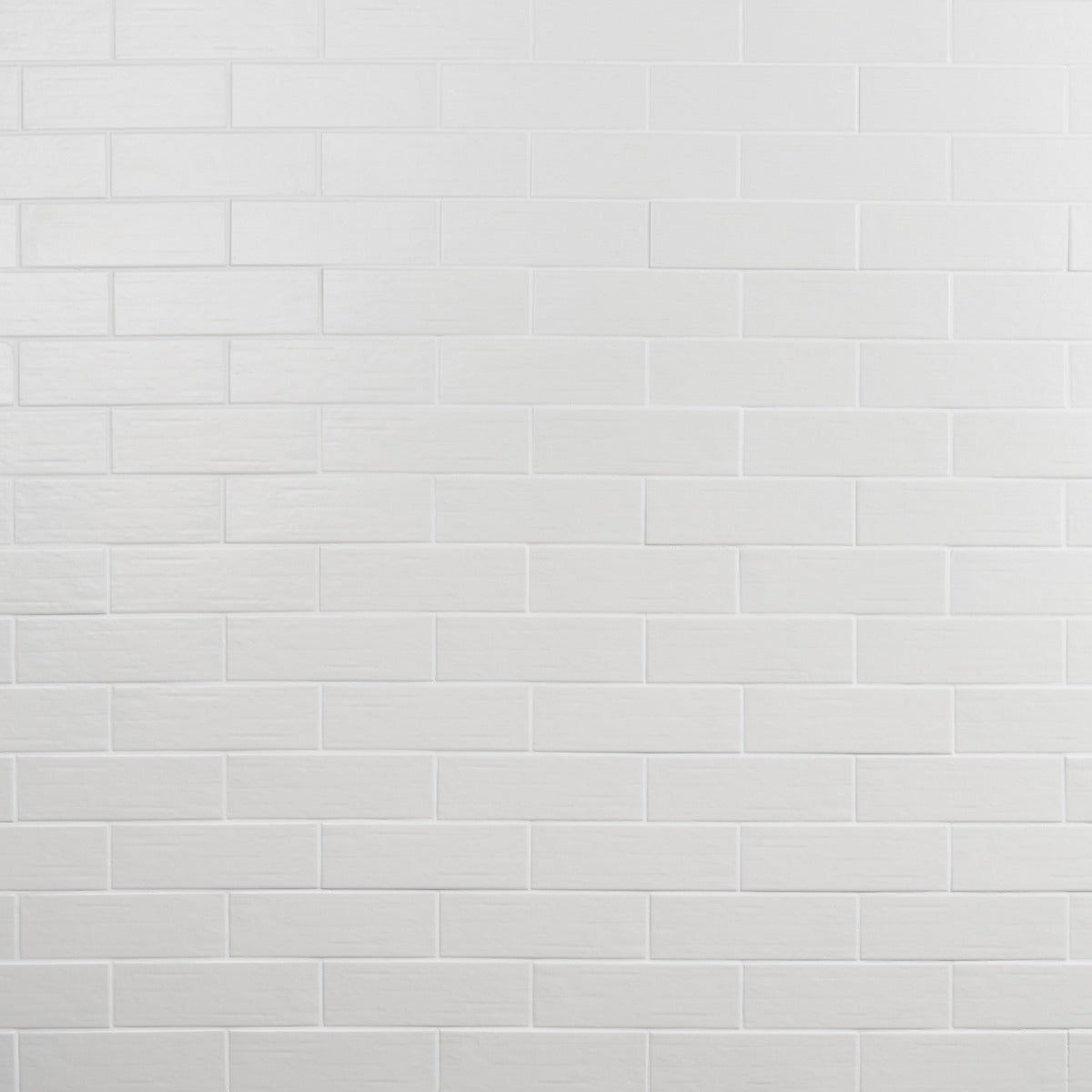 Kiln White 3x9 Matte Porcelain Subway Tile - Durable and Elegant