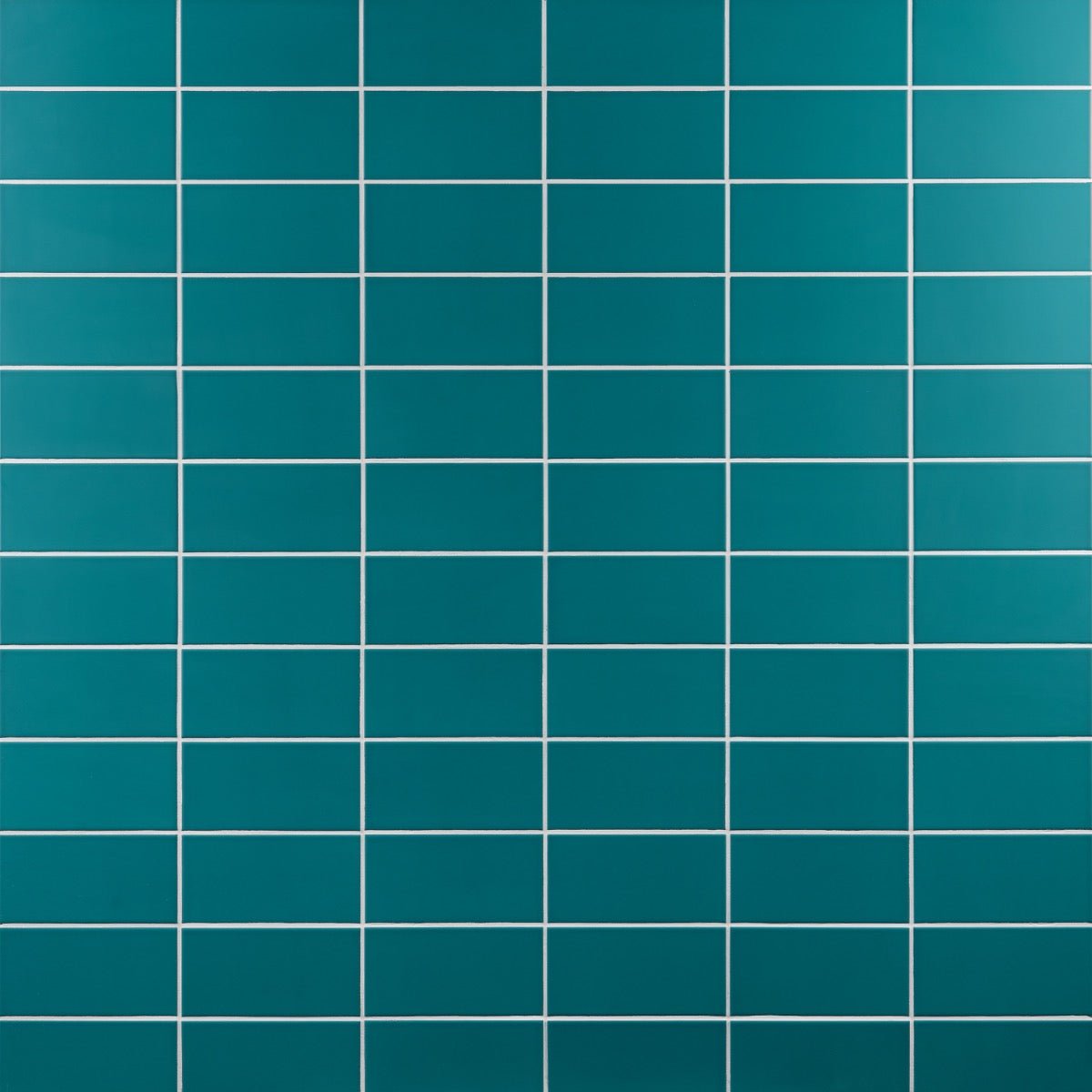 Stacy Garcia Maddox Teal Blue 4x8 Matte Ceramic Subway Wall Tile