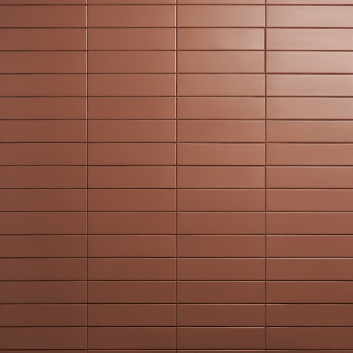 Roller Terracotta Matte Porcelain Subway Tile - 3x11