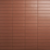 Roller Terracotta Matte Porcelain Subway Tile - 3x11
