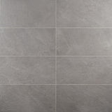 Era Silver Gray 12x24 Matte Porcelain Tile - Limestone Look