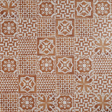 Angela Harris Mediterra Kasma Terracotta Décor 8x8 Matte Porcelain Tile